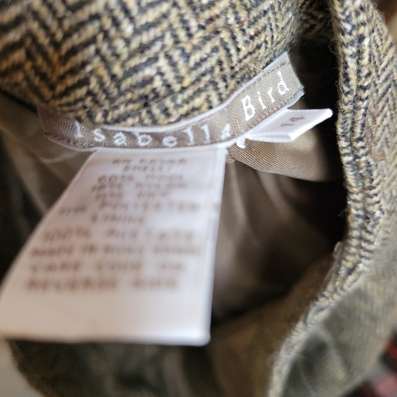 Vintage Brown Wool Maxi Skirt - Picture 12 of 14